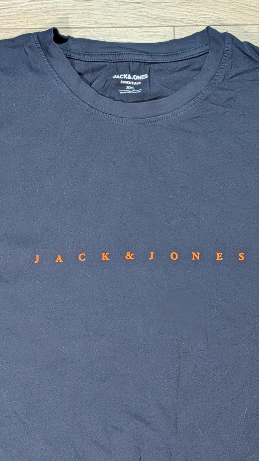 Jack & Jones Men's T Shirt - Navy - Size XXL