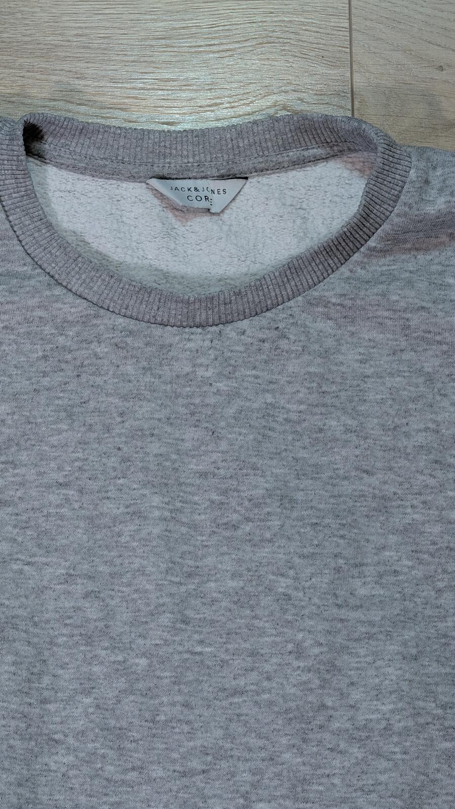 Jack & Jones Men's Sweatshirt Jumper - Grey - Size Medium