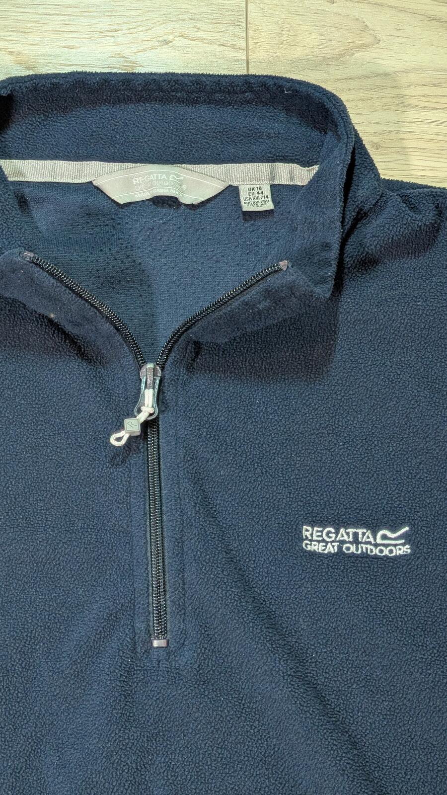 Regatta Women's 1/4 Zip Jumper - Navy - Size 18