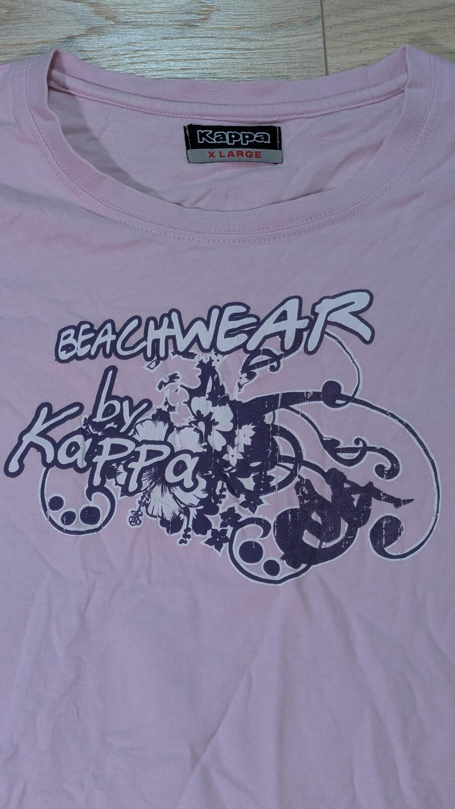 Kappa Women's T Shirt - Pink - Size XL