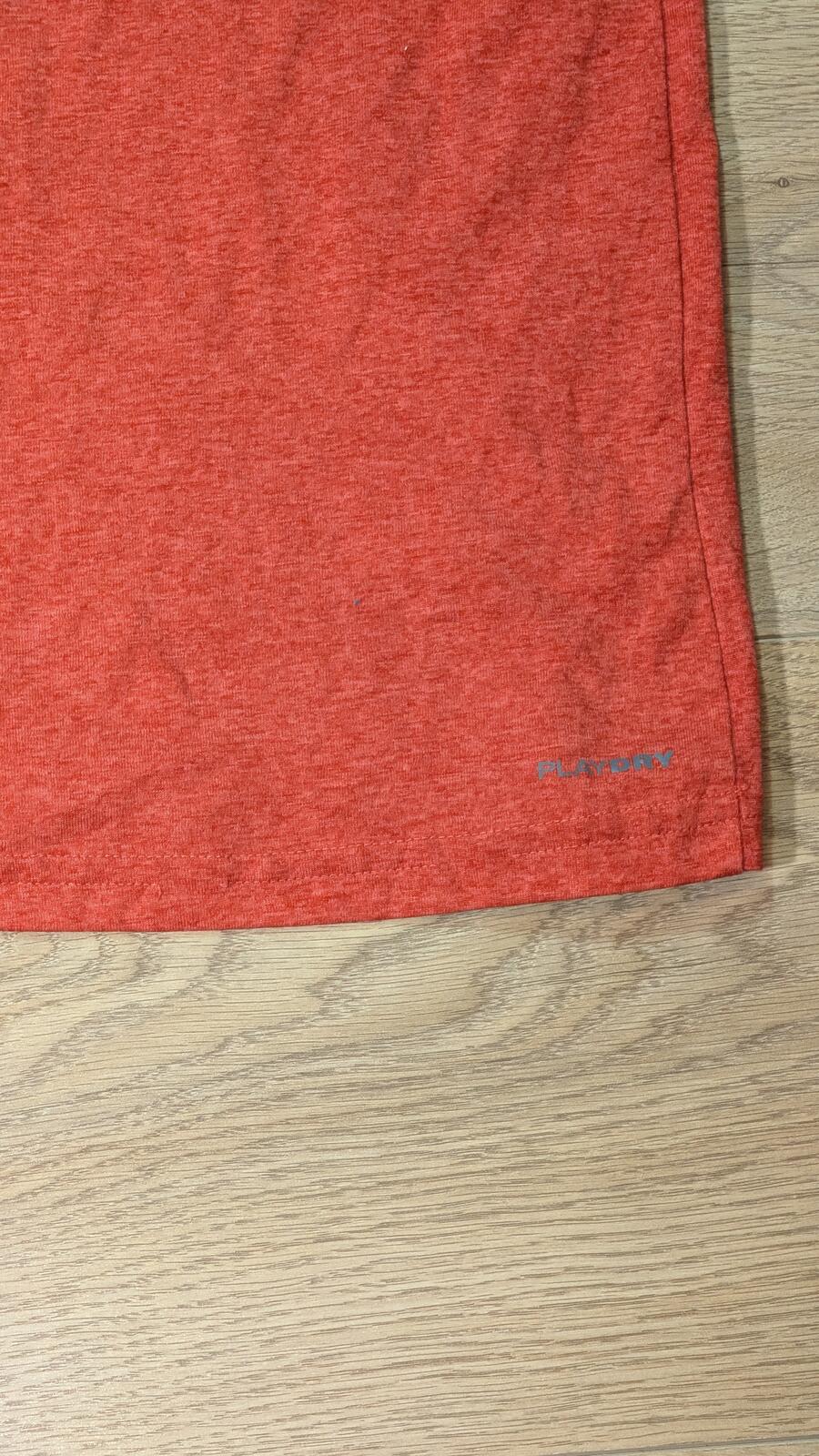 Reebok Men's Playdry T Shirt - Red - Size Large