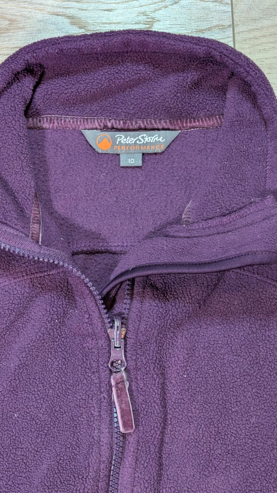Peter Storm Women's Fleece Jacket - Purple - Size 10