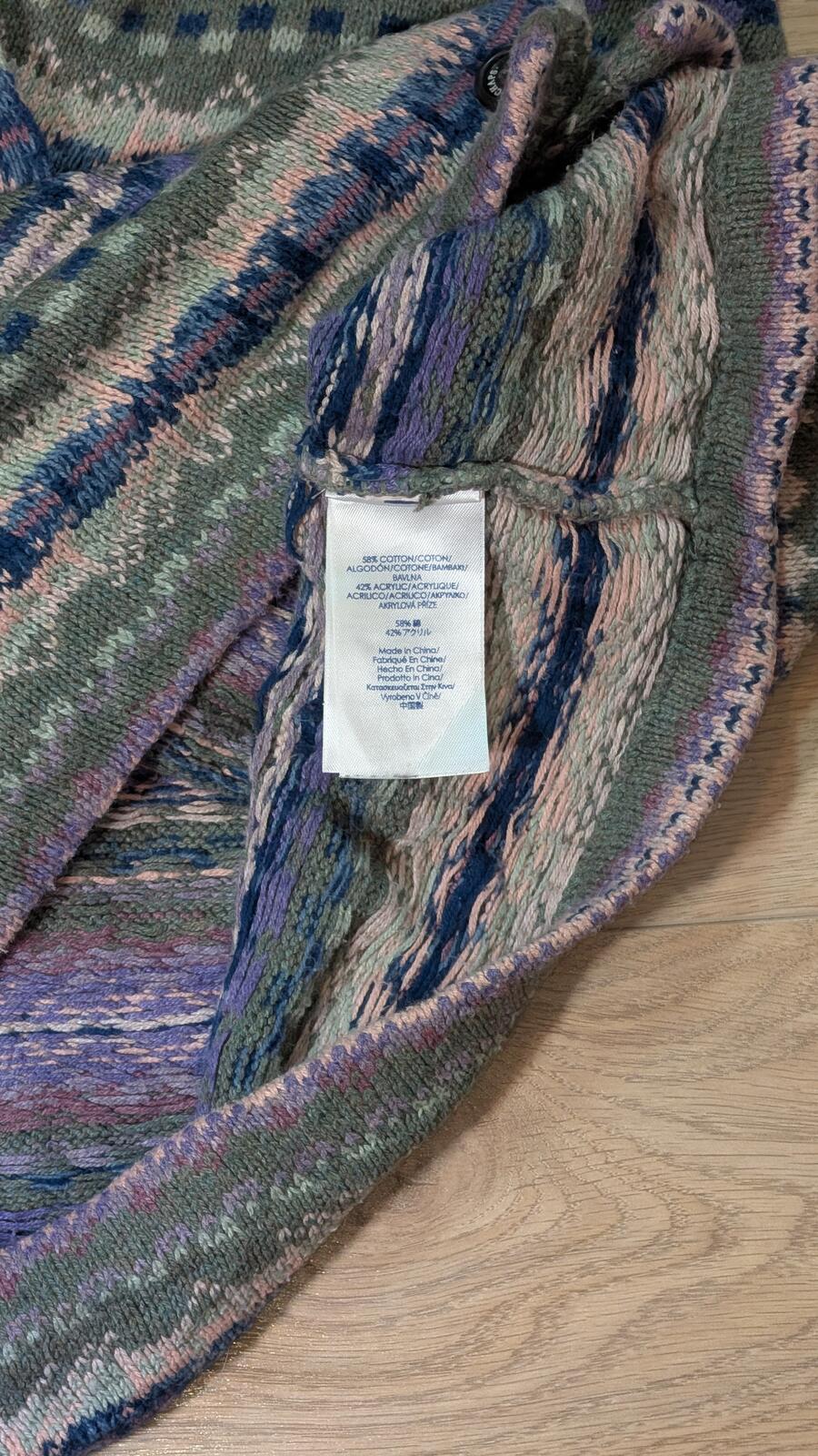 Chaps Women's Vest Cardigan - Green - Size Medium