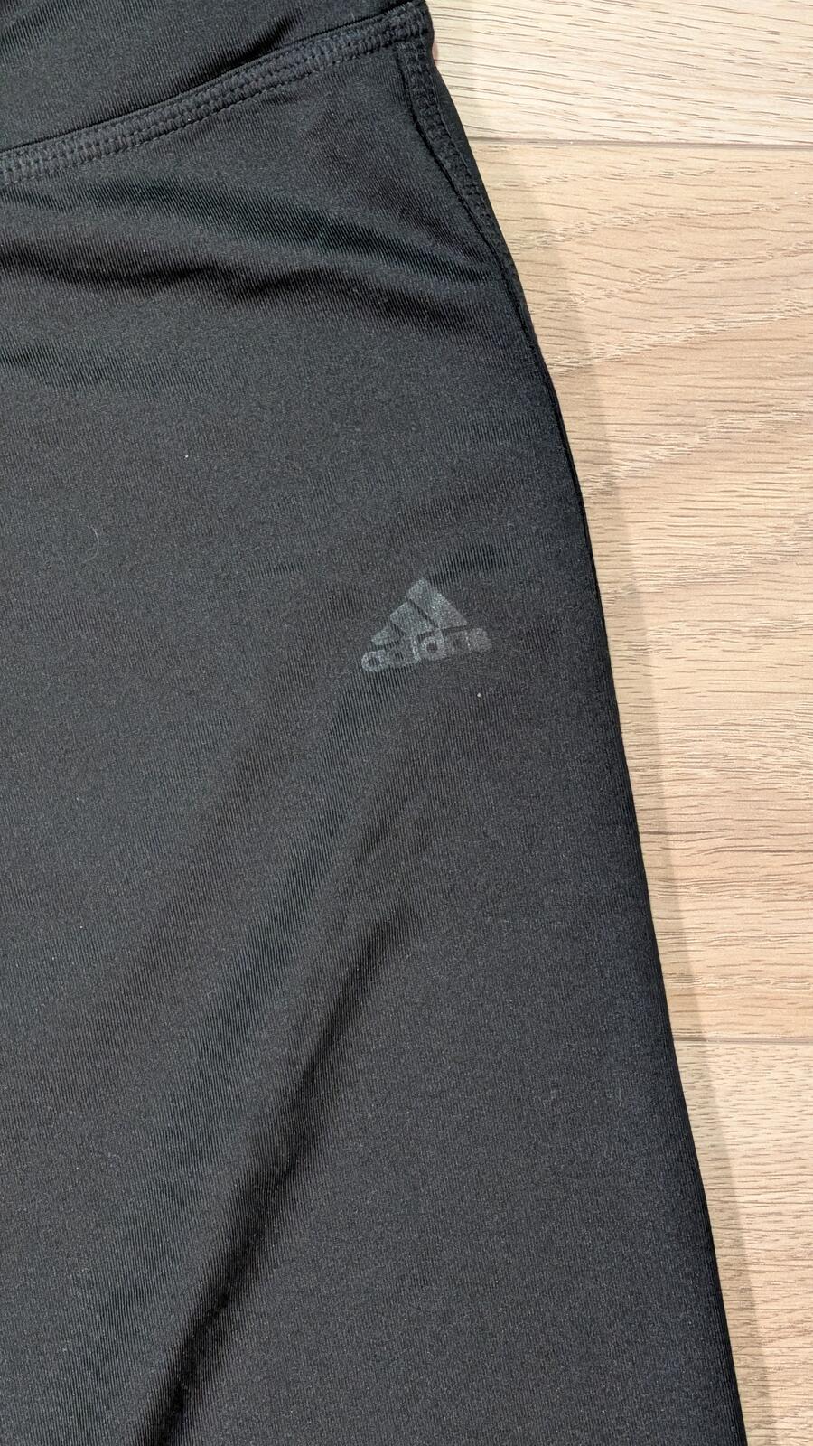 Adidas Women's Climalite 3/4 Gym Leggings - Black - Size 16-18