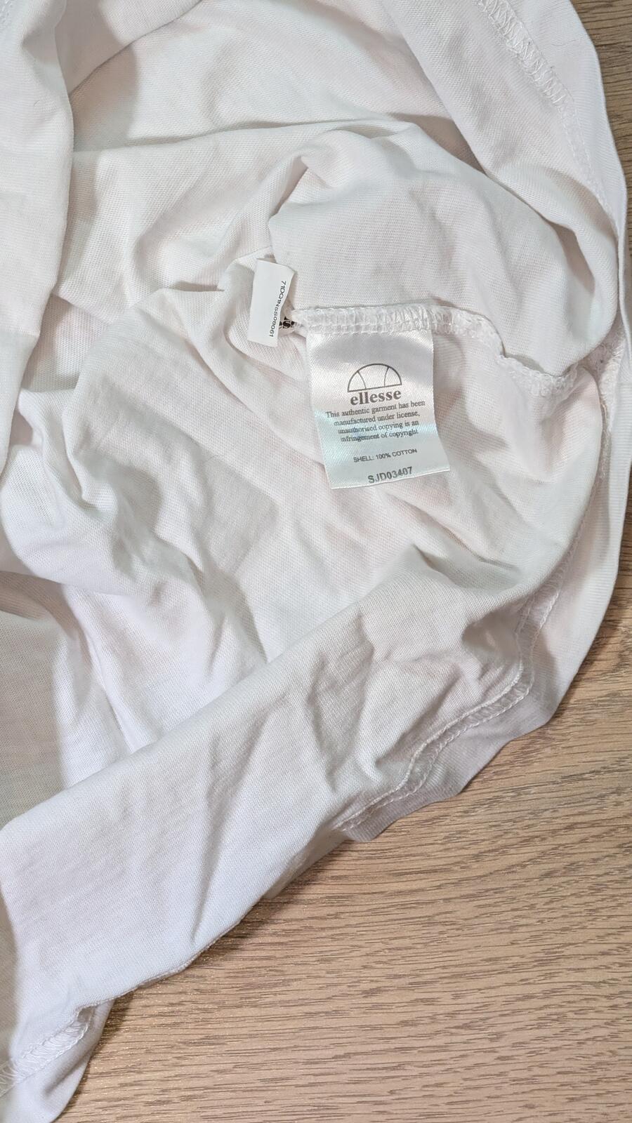 Ellesse Women's T Shirt - White - Size 6