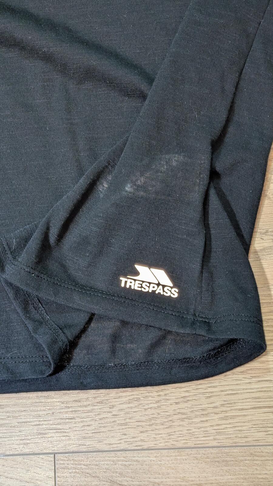 Trespass Women's Quickdry T Shirt - Black - Size 16