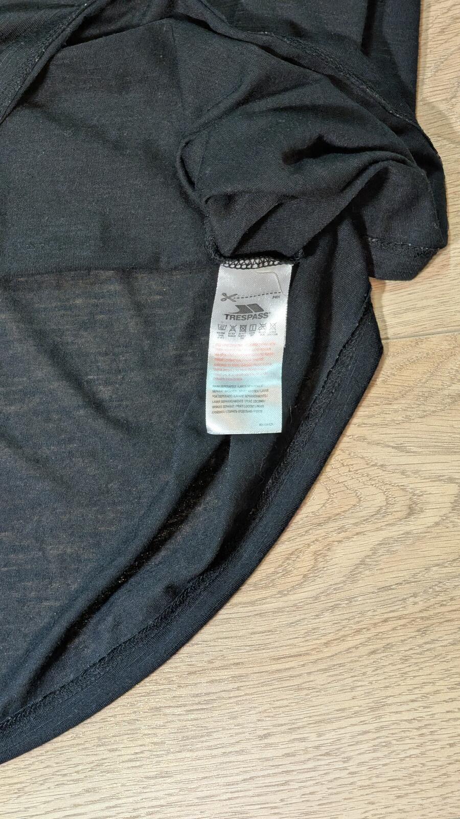 Trespass Women's Quickdry T Shirt - Black - Size 16