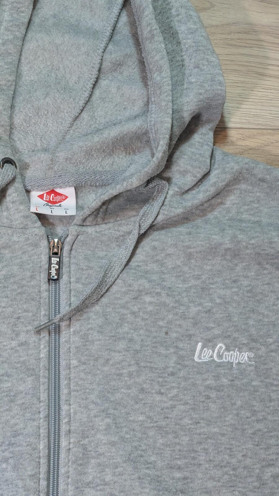 Lee Cooper Men's Jacket - Grey - Size Large