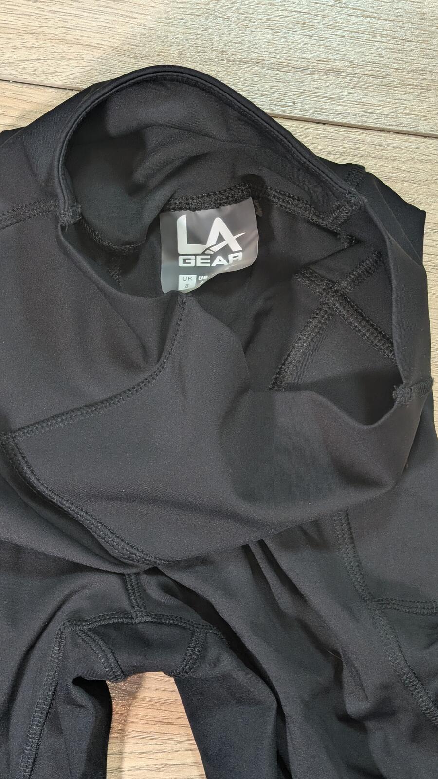 LA Gear Women's Gym Leggings - Black - Size 8