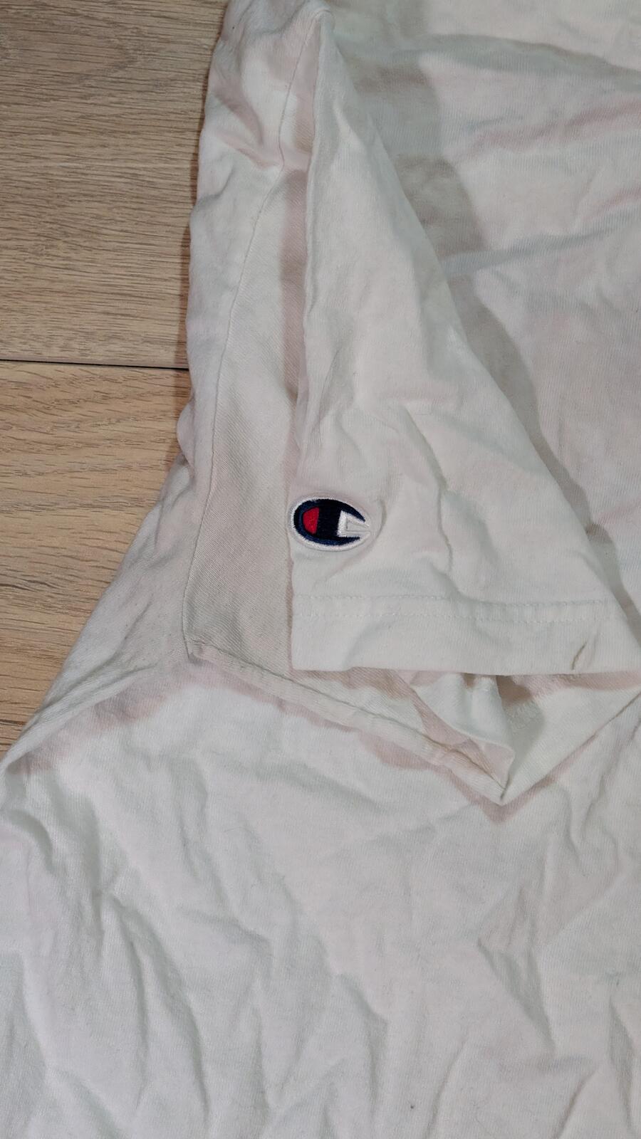 Champion Men's Harvard Volleyball T Shirt - White - Size Medium