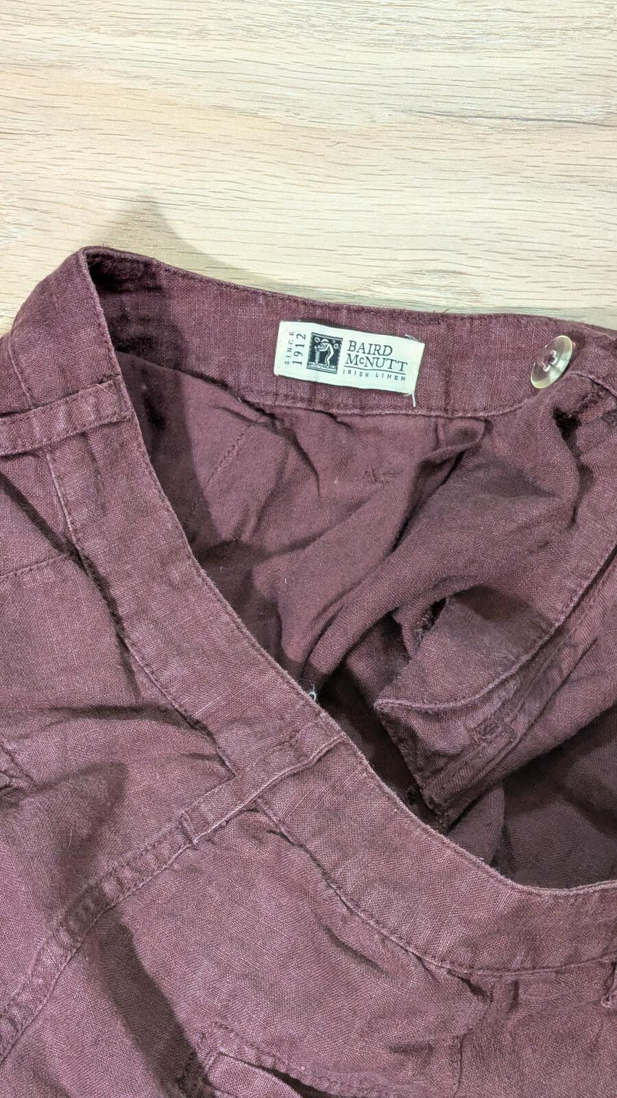 FatFace Women's Trousers - Burgundy - Size 10