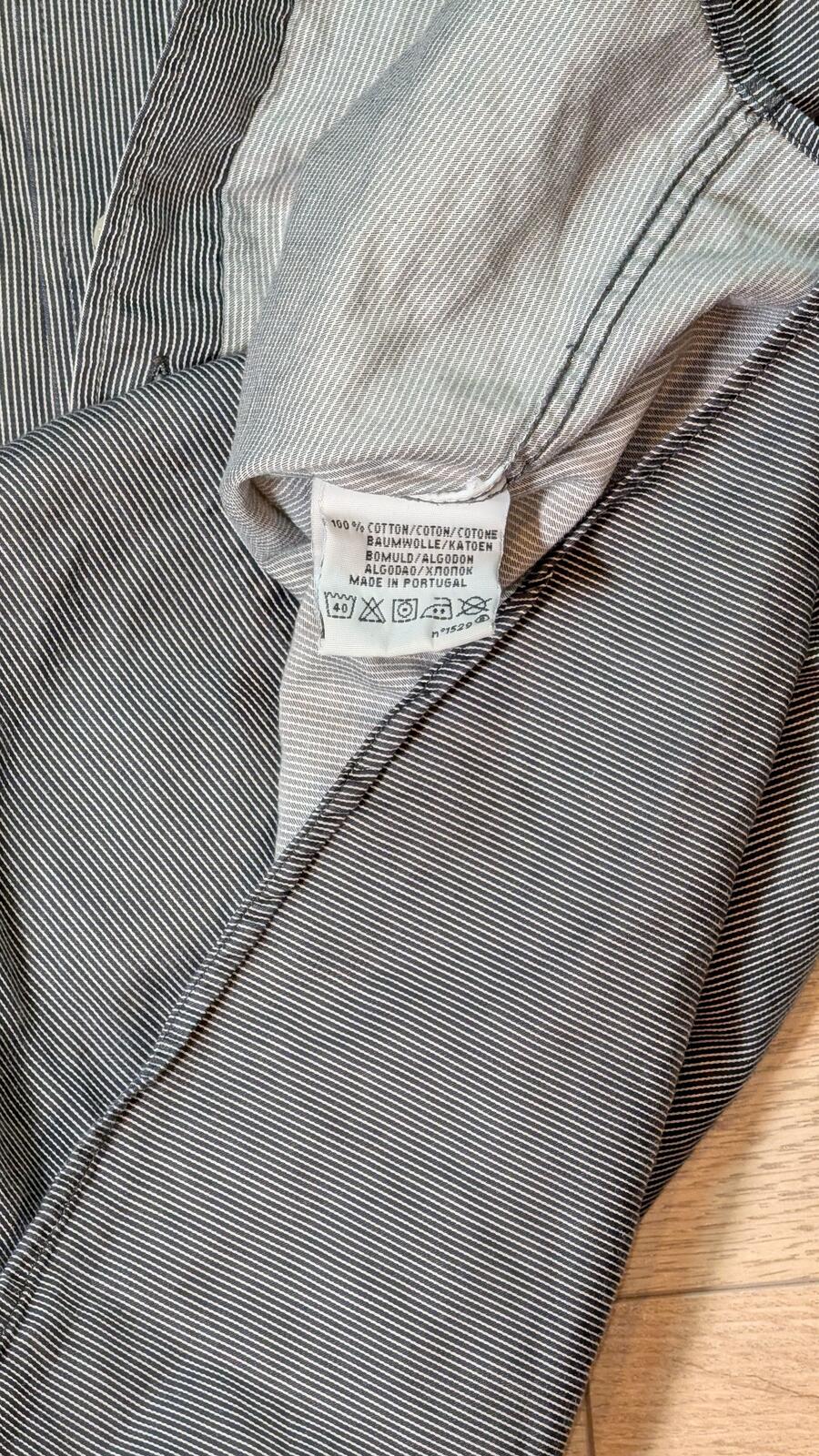 Ralph Lauren Men's Custom Fit Striped Shirt - Black - Size XL