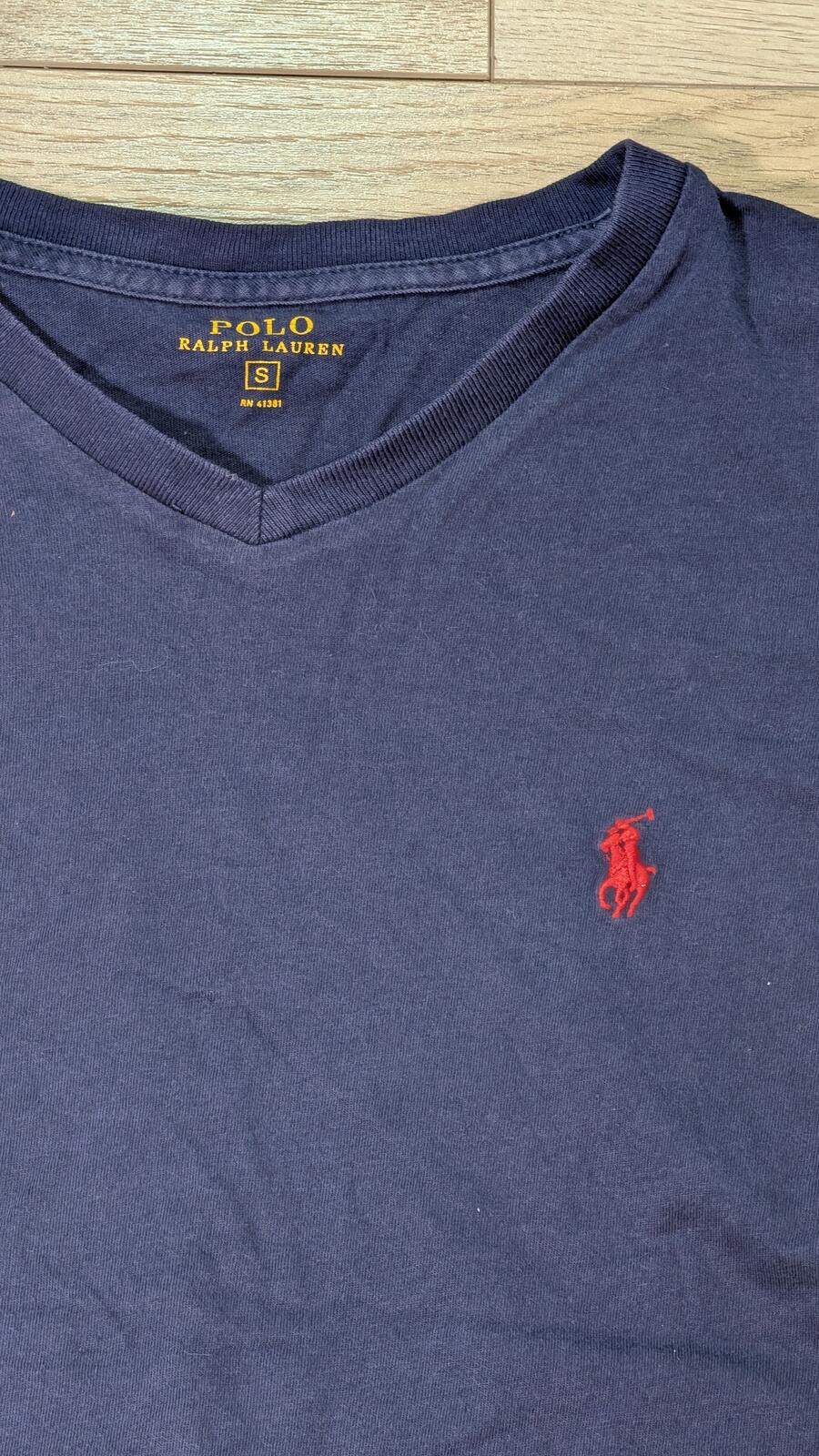 Ralph Lauren Men's T Shirt - Navy - Size Small