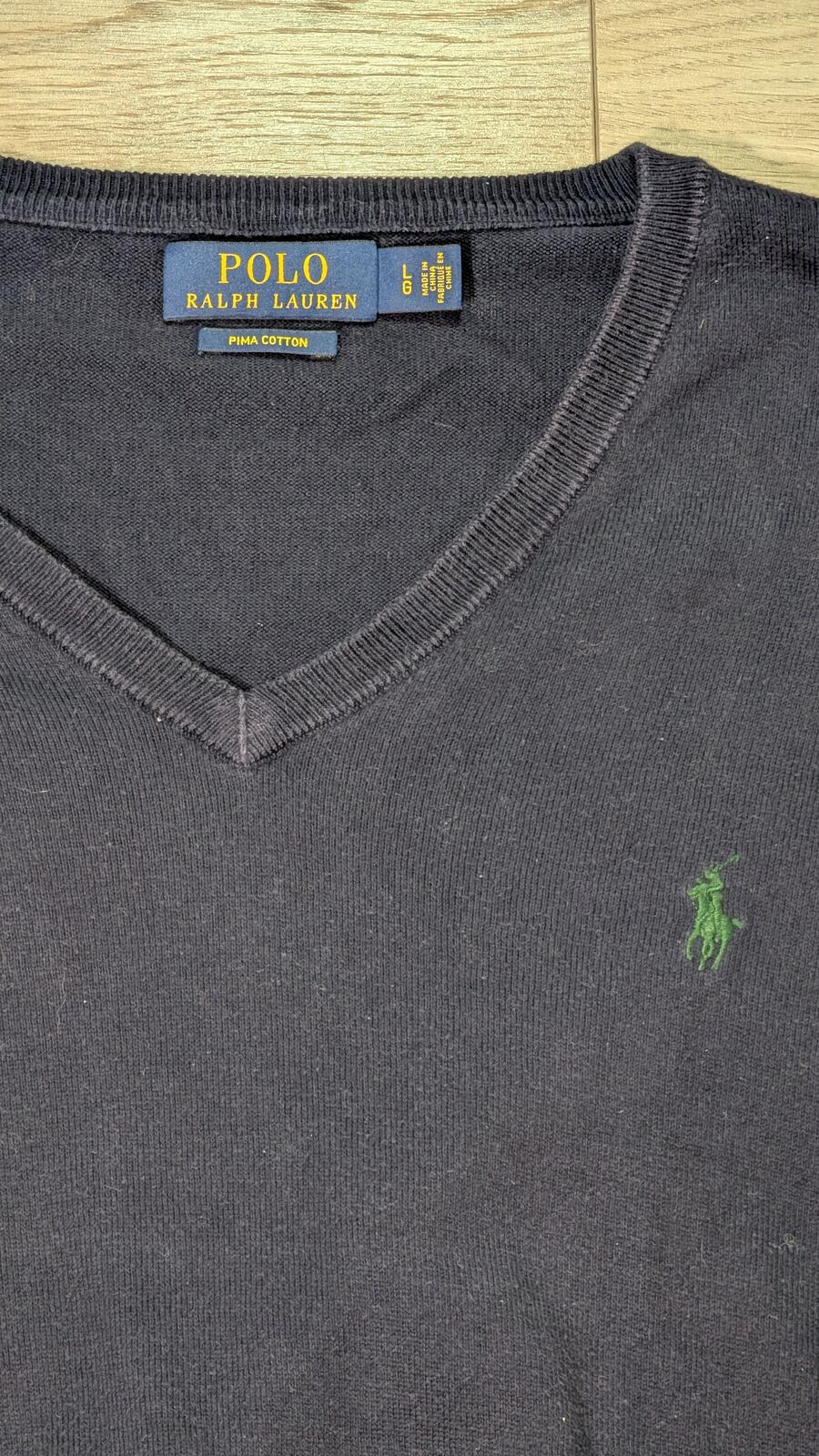 Ralph Lauren Men's Sweatshirt Jumper - Navy - Size Large