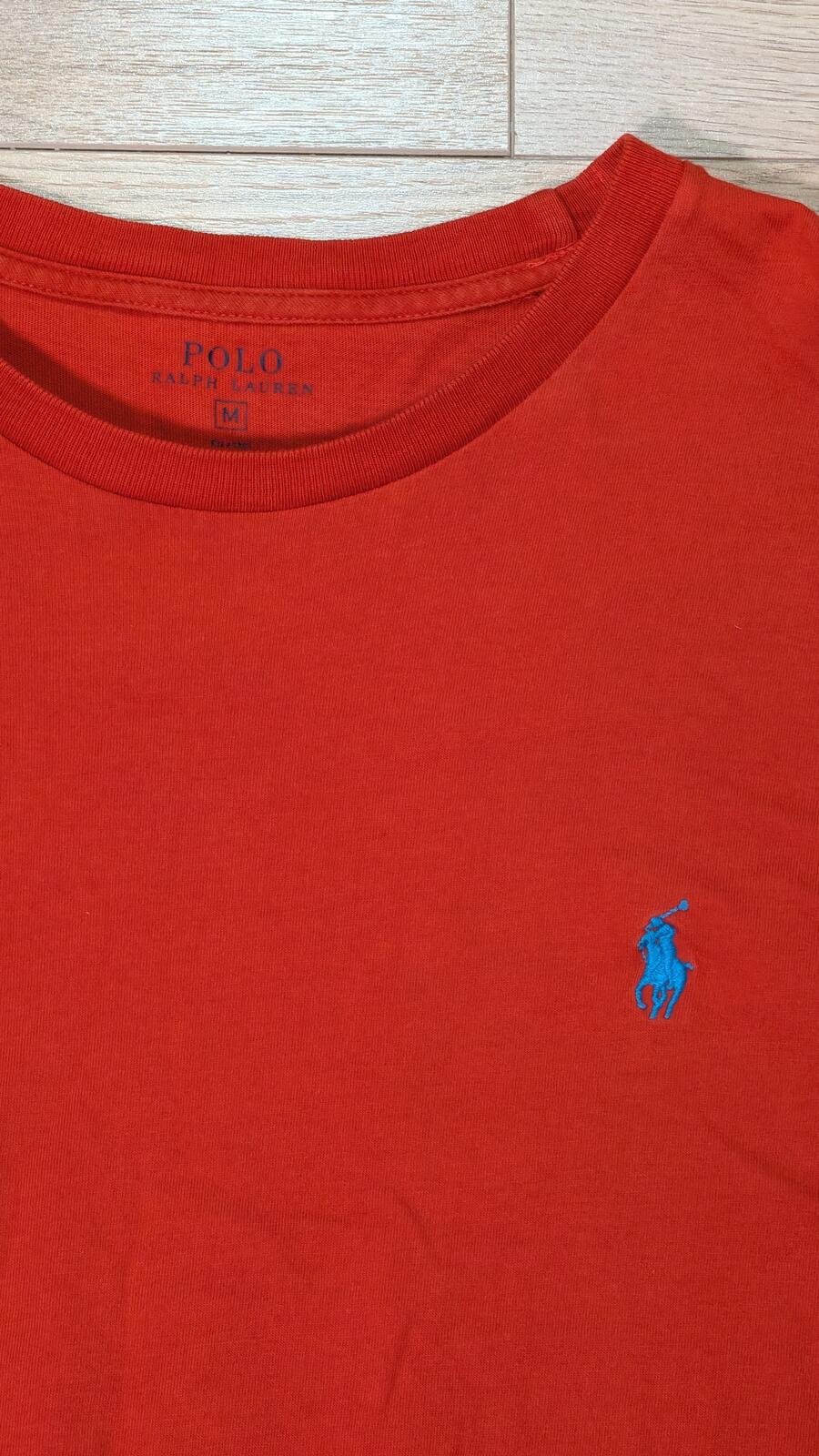 Ralph Lauren Men's T Shirt - Red - Size Medium