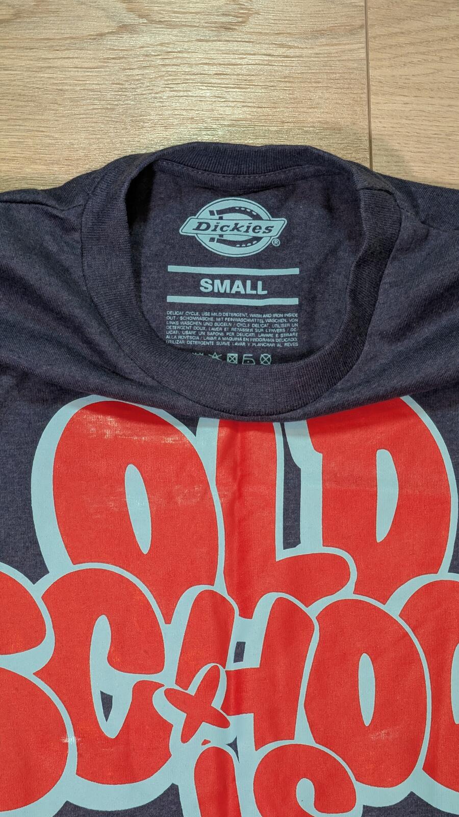 Dickies Men's T Shirt - Blue - Size Small