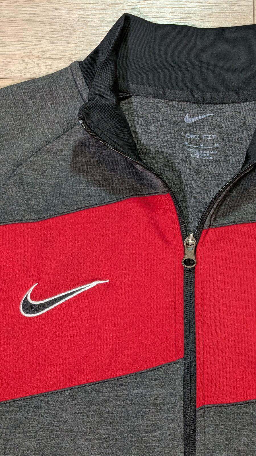 Nike Men's Dri-Fit Jacket - Grey - Size Medium