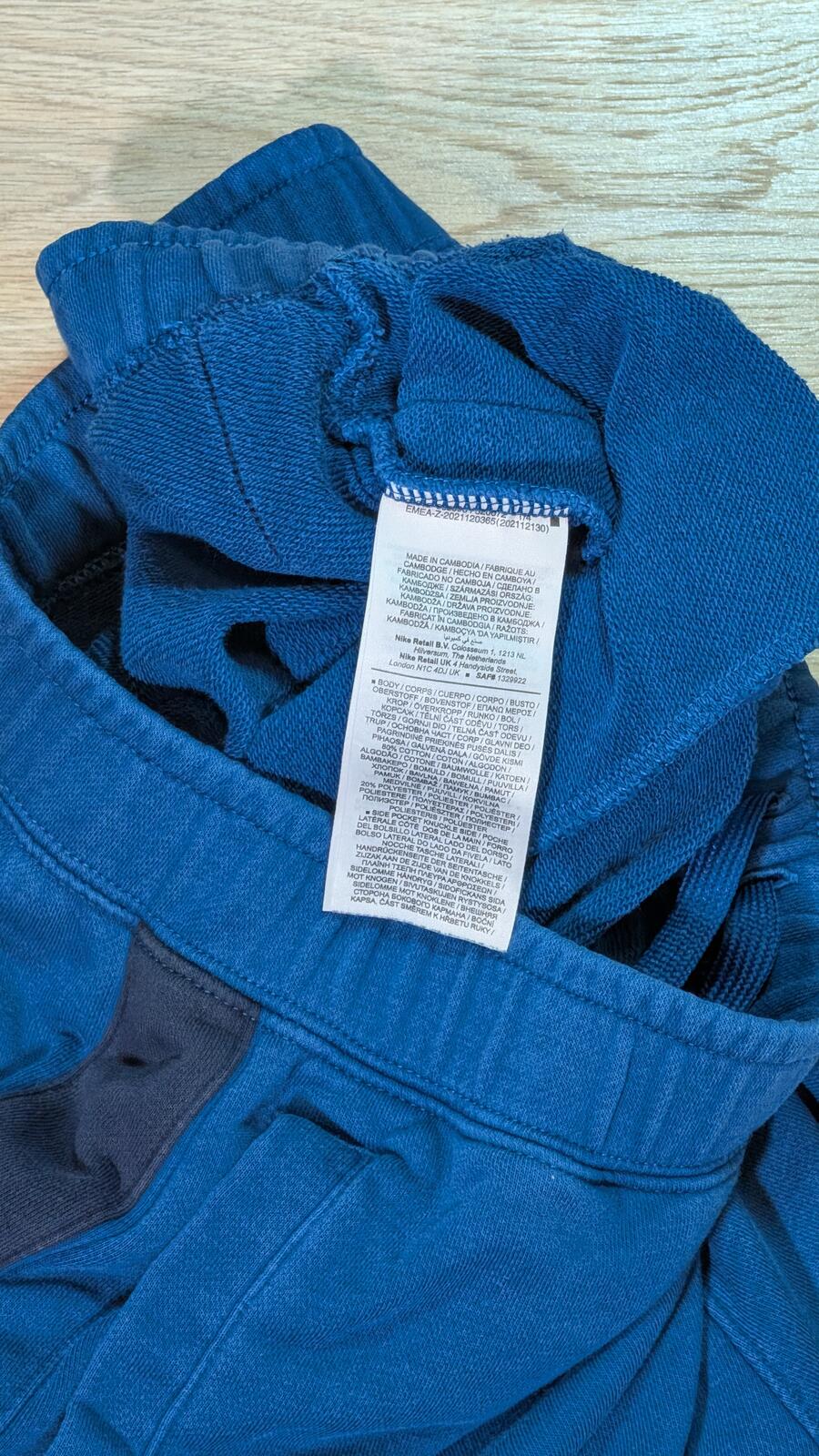 Nike Men's Shorts - Blue - Size Medium