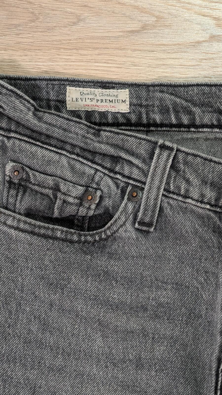 Levi's Men's 510 Skinny Jeans - Grey - Size 29W 32L