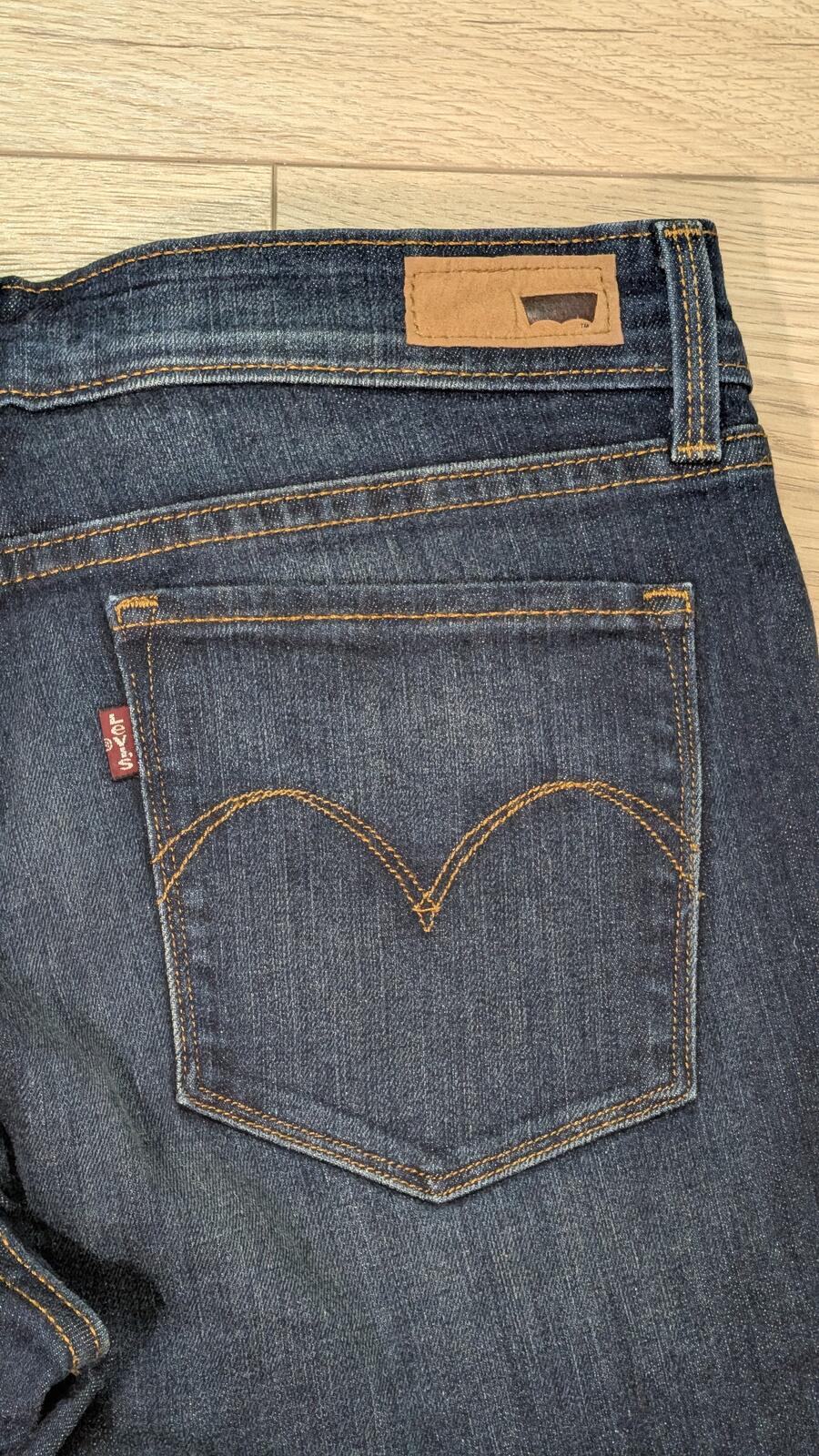 Levi's Women's Demi Curve Mid Rise Skinny Jeans - Blue - Size 29W 30L