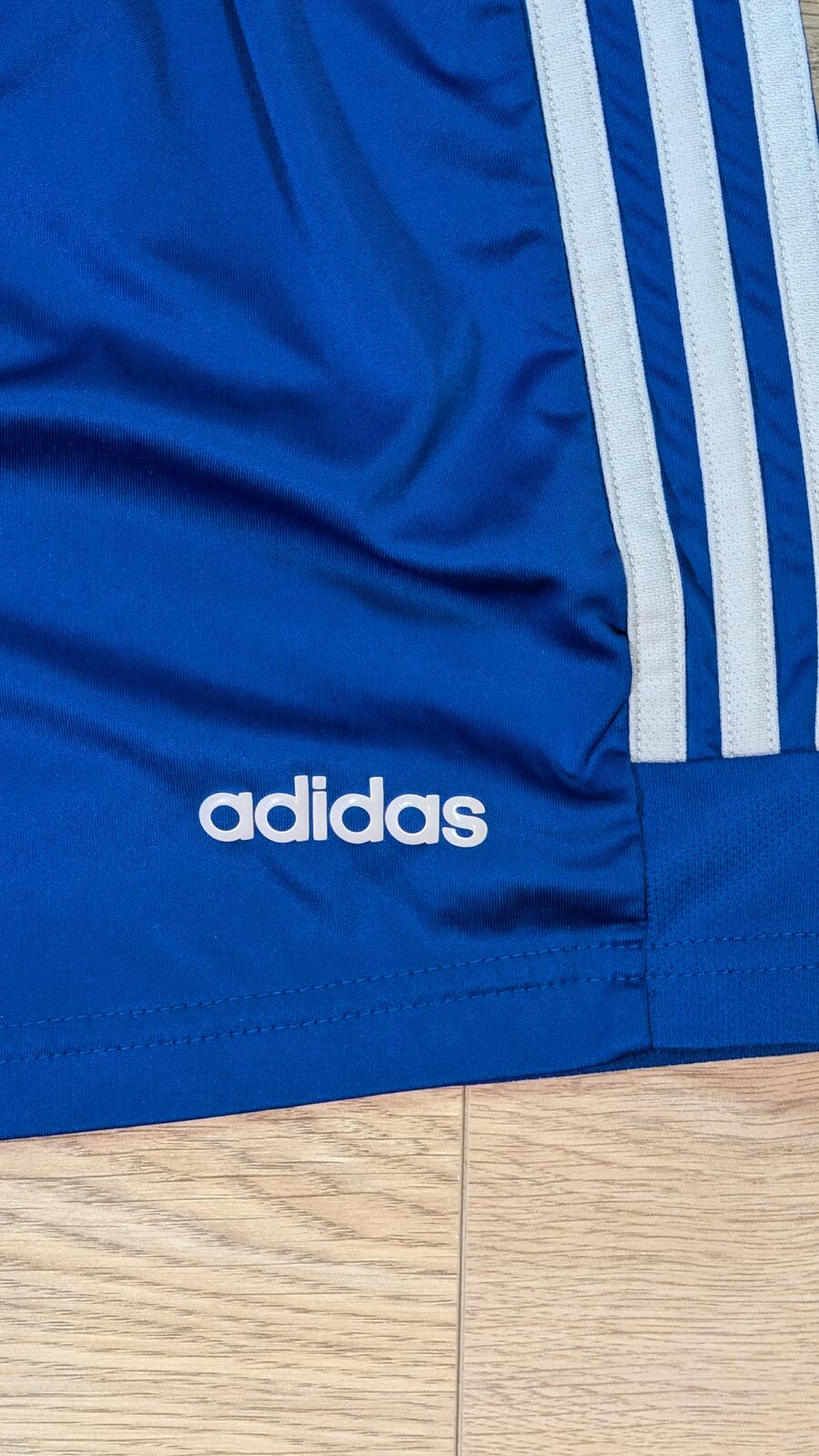 Adidas Boy's Climalite Shorts - Blue - Size 11-12 Years