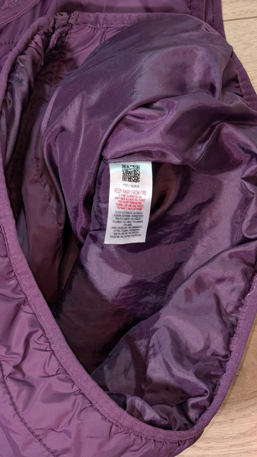 Peter Storm Girl's Gilet Jacket - Purple - Size 11-12 Years