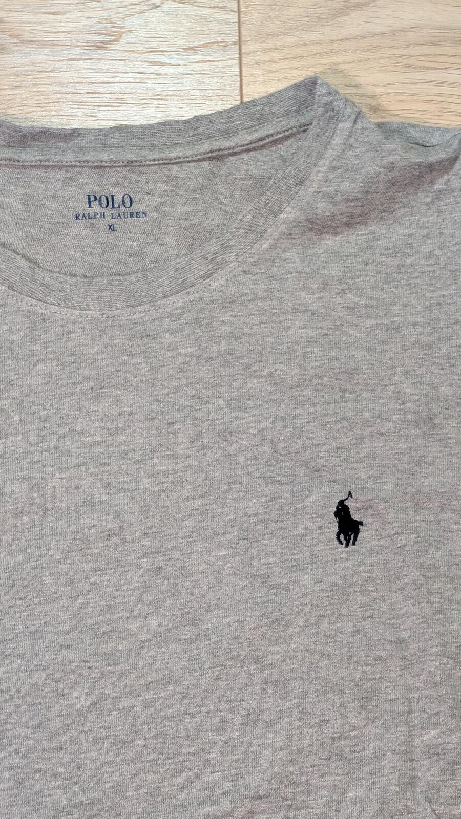 Ralph Lauren Men's T Shirt - Grey - Size XL