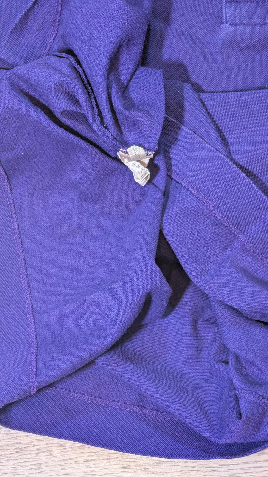 Lacoste Men's Polo T Shirt - Purple - Size 4 / Medium