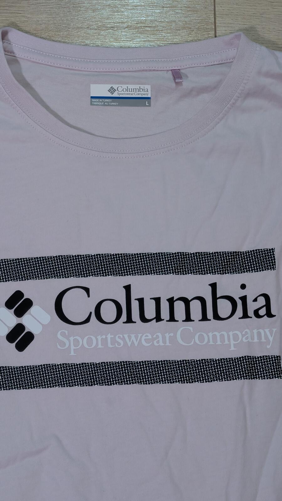 Columbia Men's T Shirt - Purple - Size Large