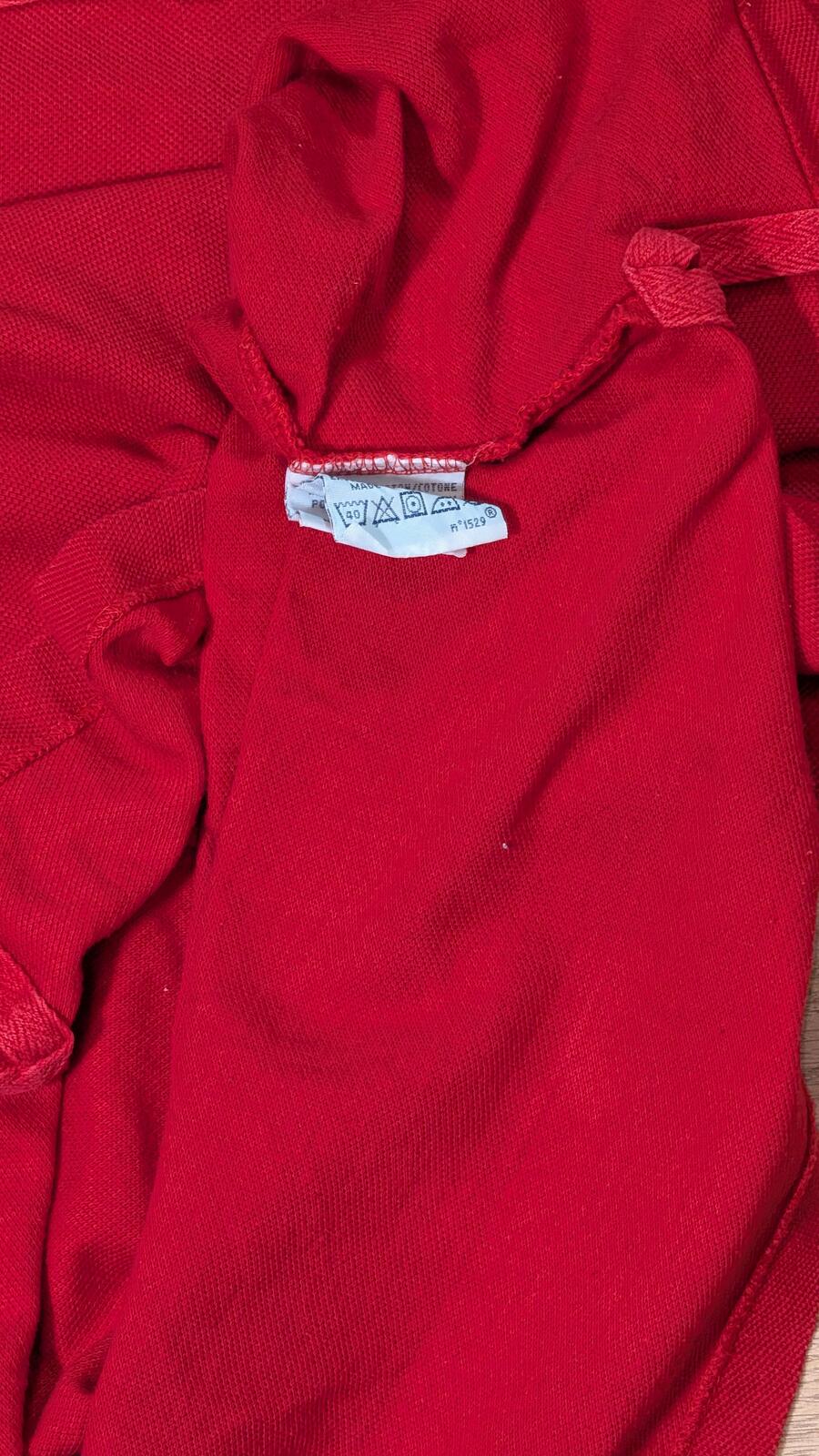 Ralph Lauren Men's Custom Fit Big Pony Polo T Shirt - Red - Size XL