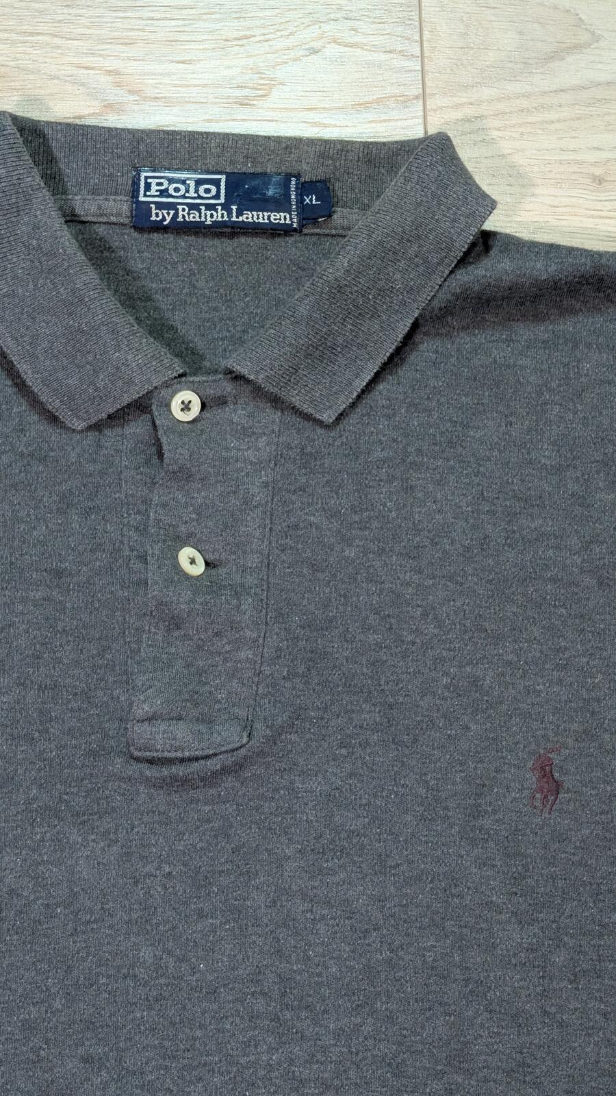 Ralph Lauren Men's Polo T Shirt - Grey - Size XL