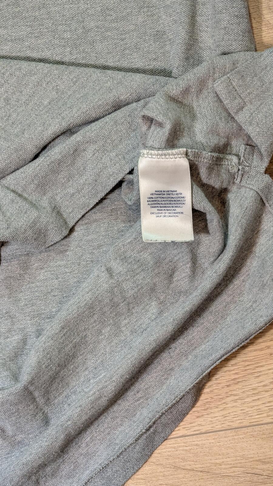 Ralph Lauren Men's Custom Fit Polo T Shirt - Grey - Size Medium