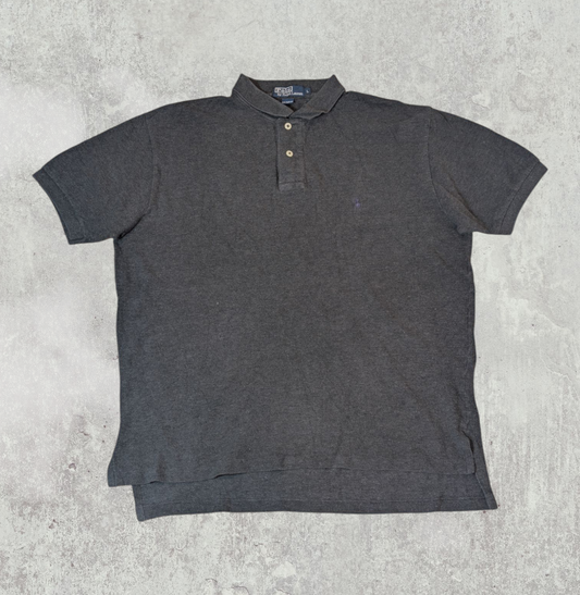 Ralph Lauren Men's Polo T Shirt - Grey - Size Large