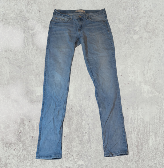 Levi's Women's 524 Too Superlow Jeans - Blue - Size 29W 30L