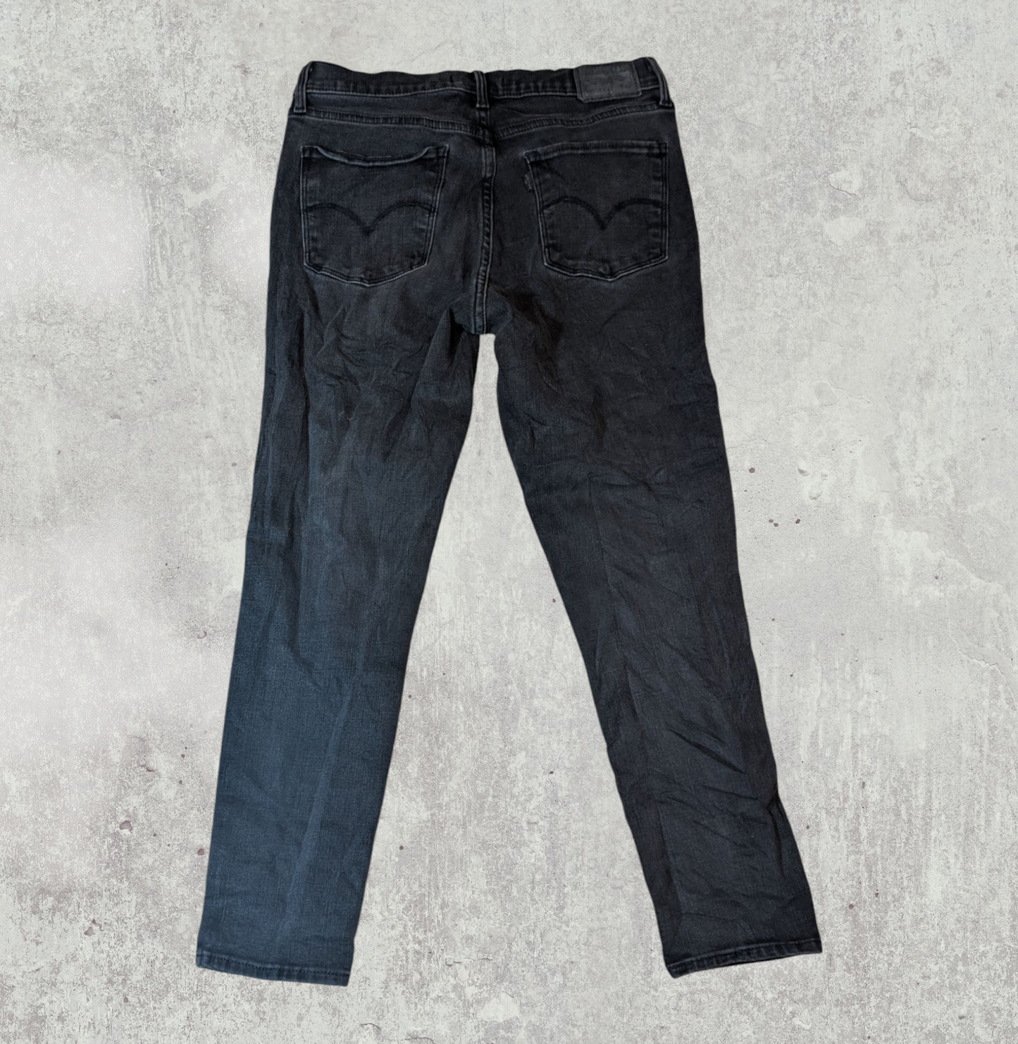 Levi's Women's Shaping Skinny Jeans - Black - Size 29W 24L