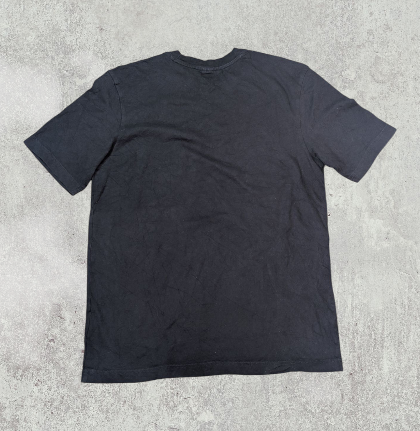Reebok Men's Vintage T Shirt - Black - Size Small
