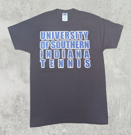 Russell Athletic Men's University Of Southern Indiana Tennis T Shirt - Navy - Size Small