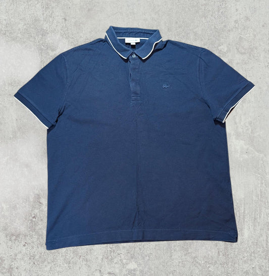 Lacoste Men's Regular Fit Polo T Shirt - Navy - Size 7 / XXL