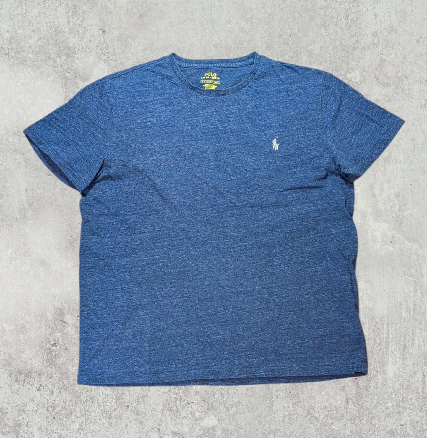 Ralph Lauren Men's T Shirt - Navy - Size Medium