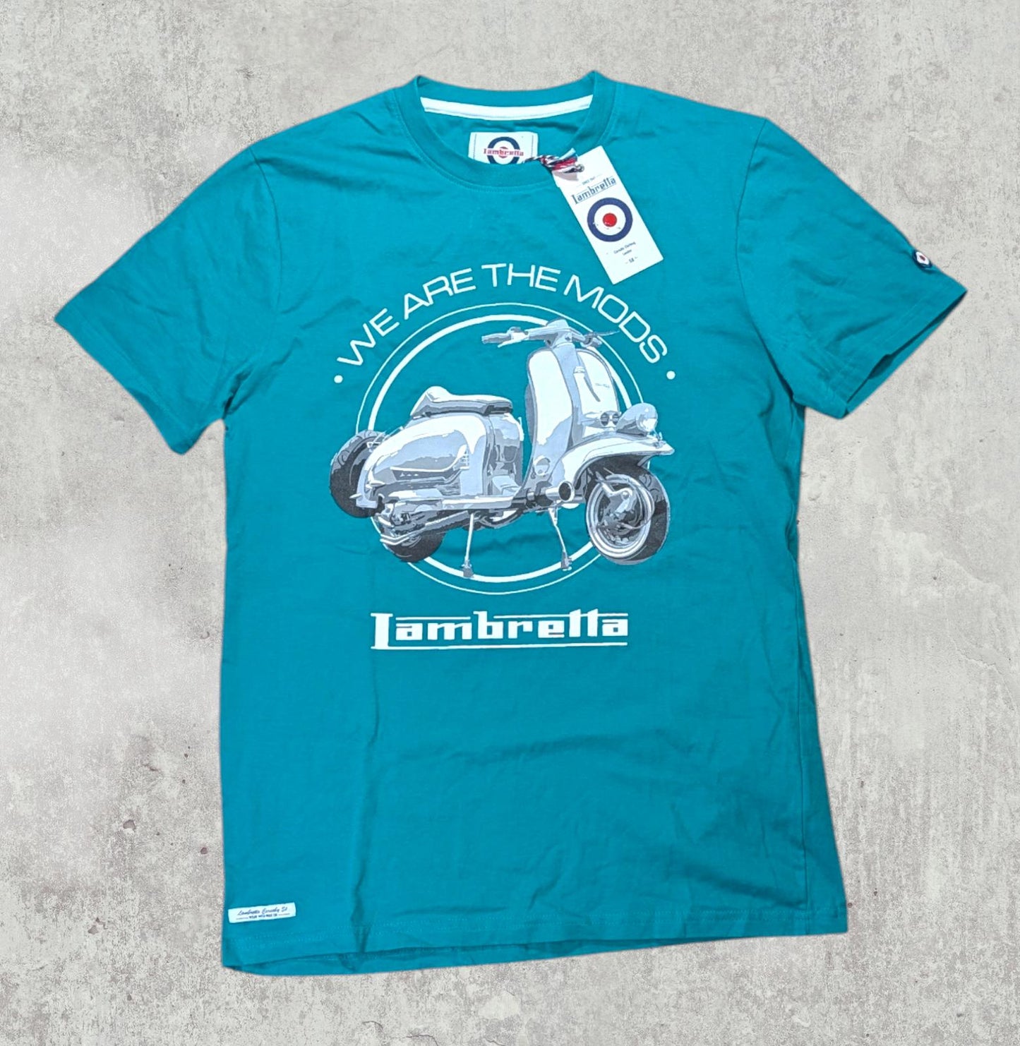 Lambretta Men's T Shirt - Green - Size Small