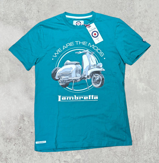 Lambretta Men's T Shirt - Green - Size Small