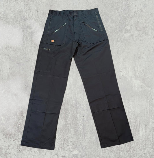 Dickies Men's Cargo Work Trousers - Navy - Size 30W 31L