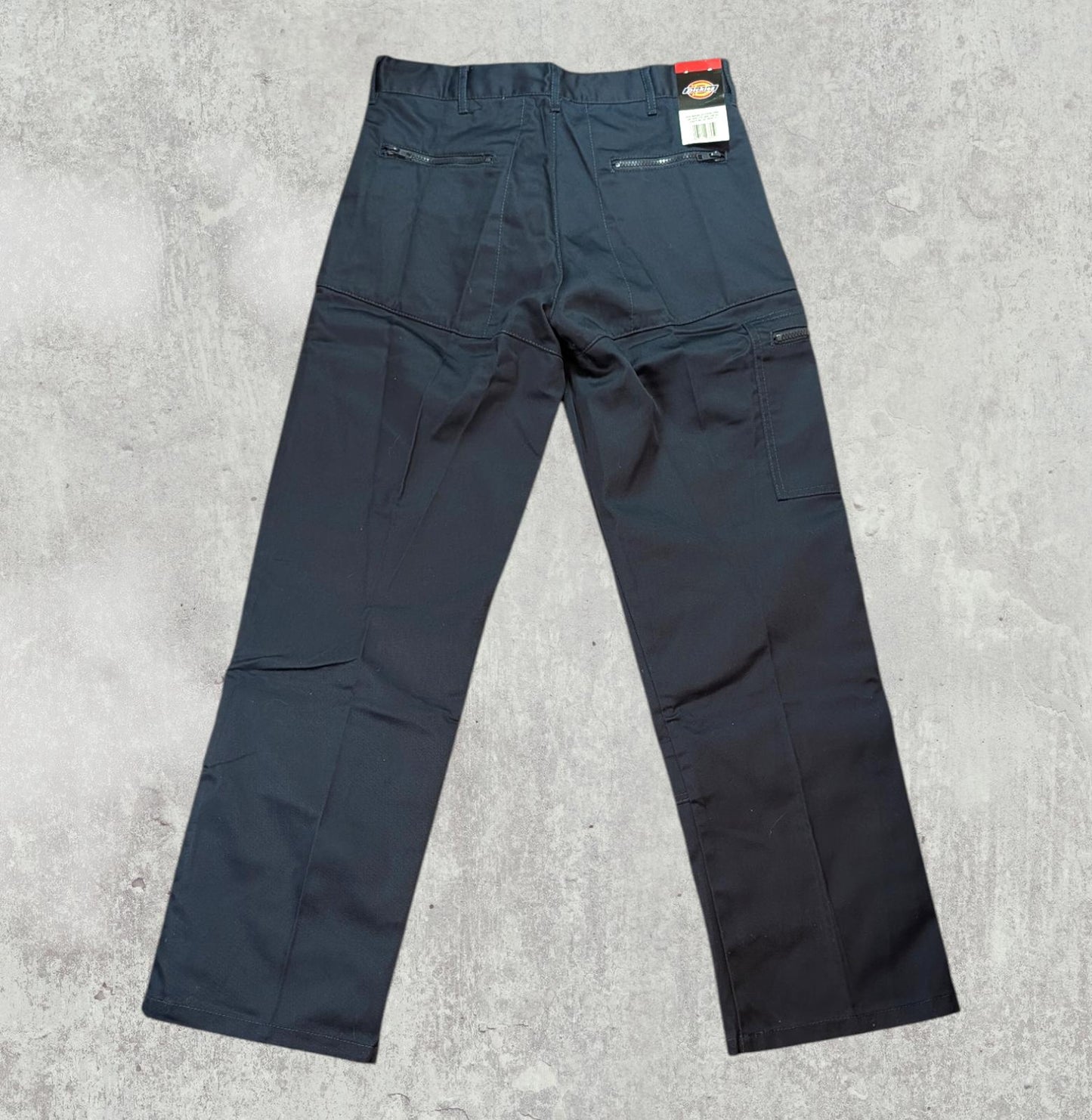 Dickies Men's Cargo Work Trousers - Navy - Size 30W 31L