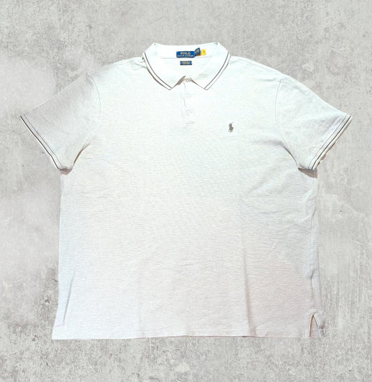 Ralph Lauren Men's Custom Slim Fit Polo T Shirt - Tan - Size XXL