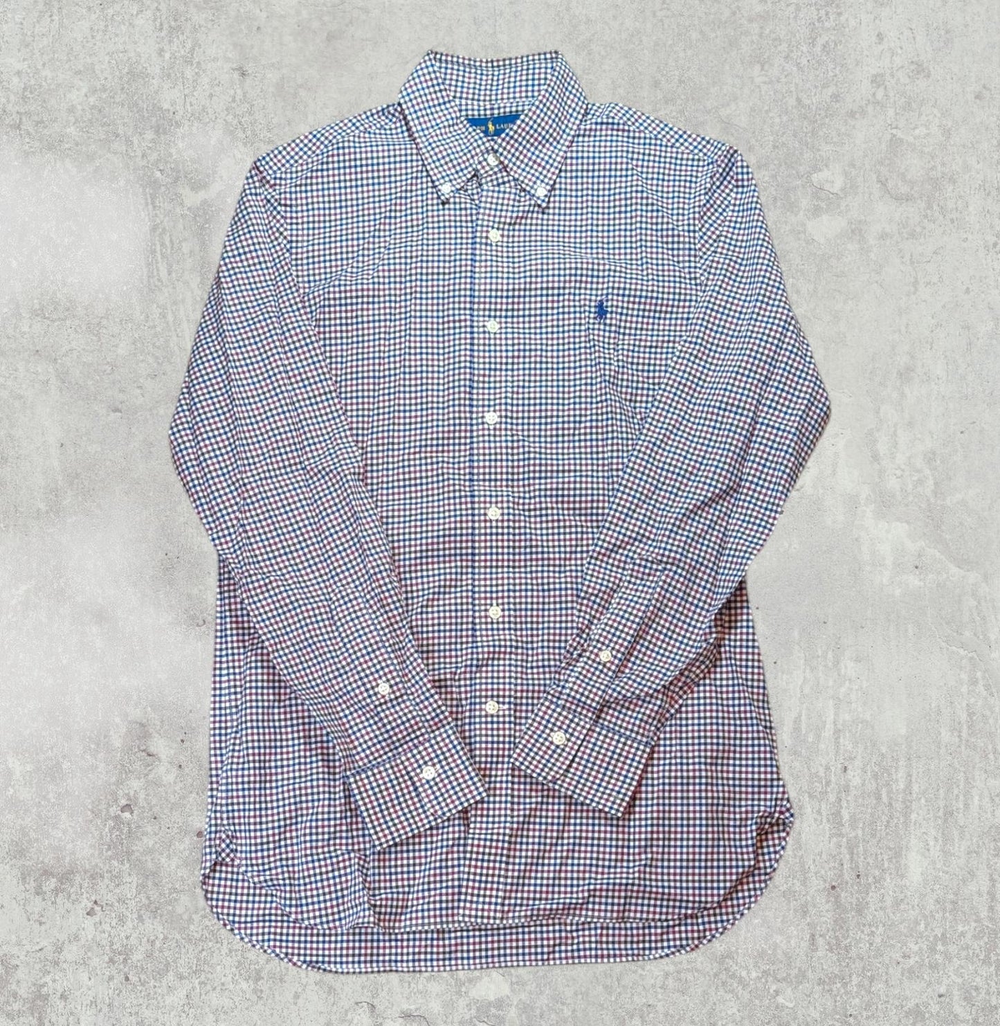 Ralph Lauren Men's Classic Fit Check Shirt - Red - Size Small