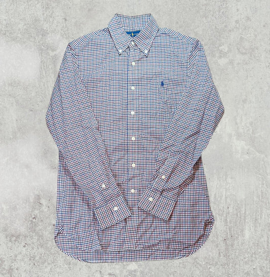 Ralph Lauren Men's Classic Fit Check Shirt - Red - Size Small