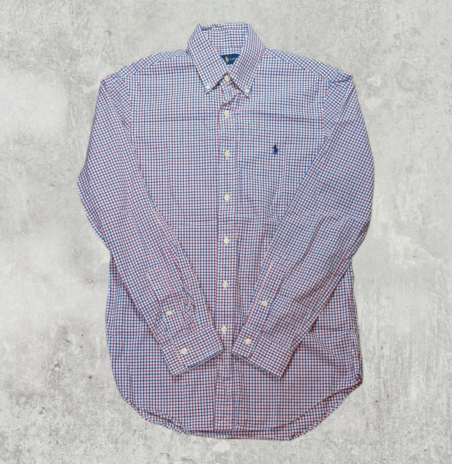 Ralph Lauren Men's Check Shirt - Red - Size Small