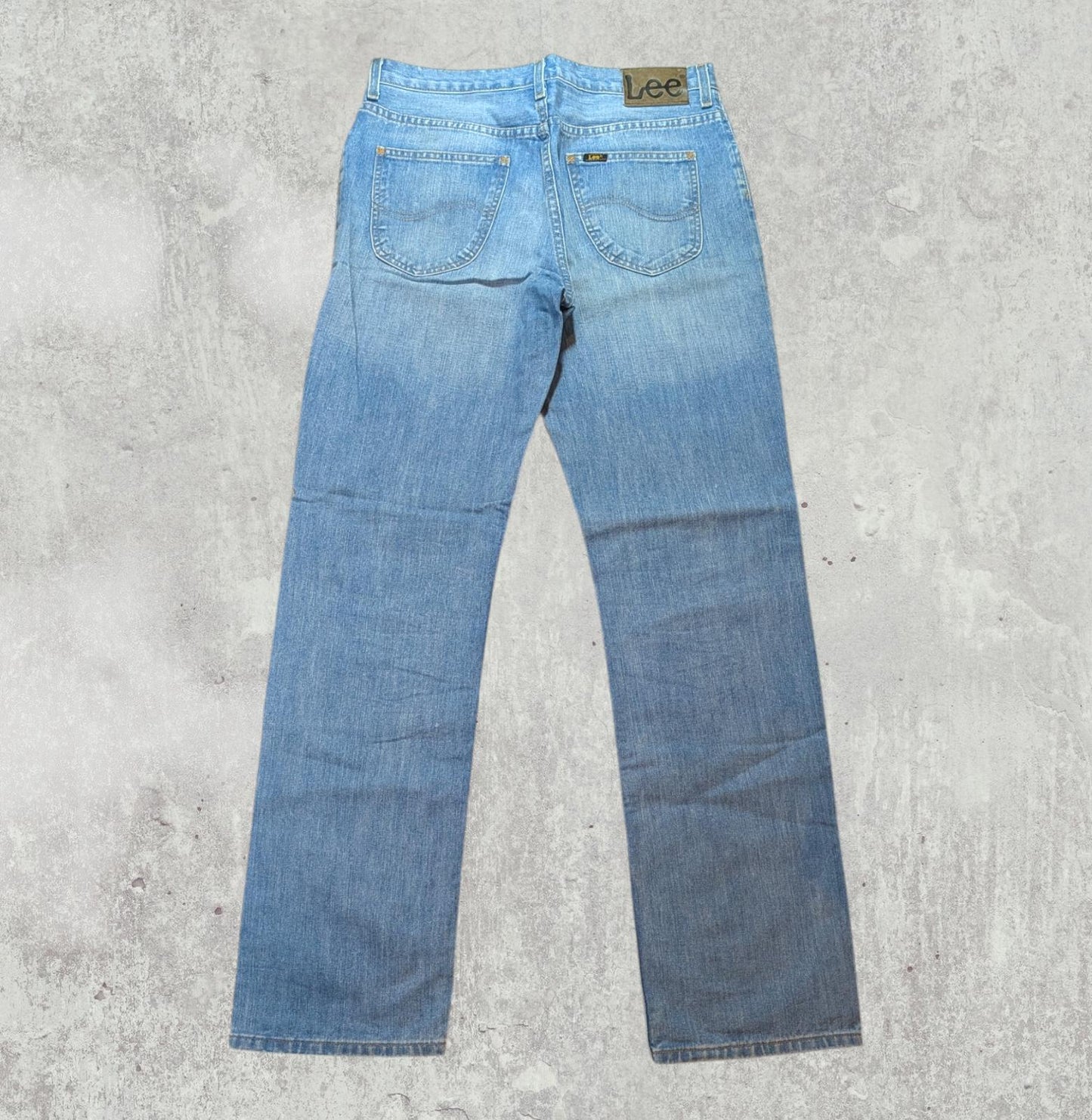 Lee Men's Brooklyn Straight Jeans - Blue - Size 34W 34L