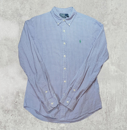 Ralph Lauren Men's Slim Fit Check Shirt - Purple - Size Medium