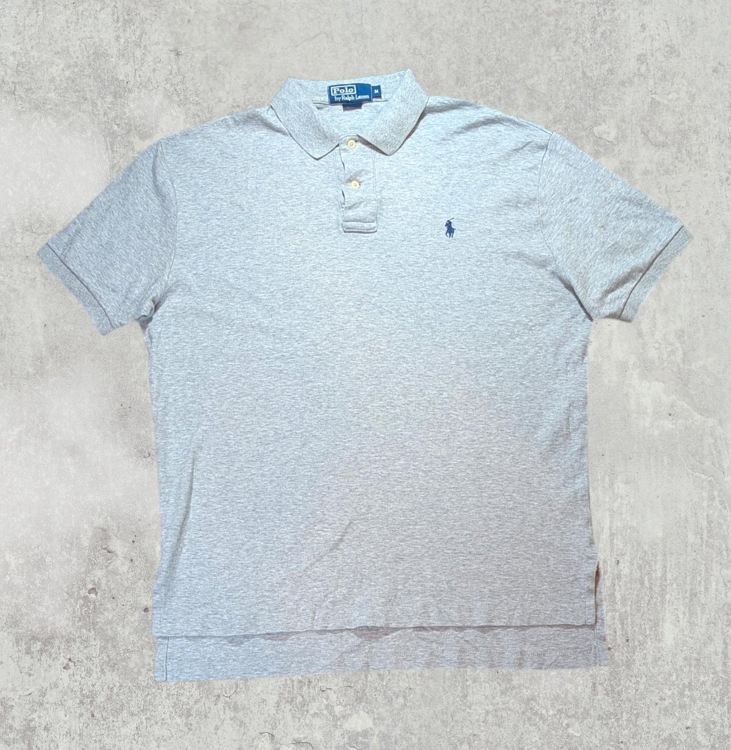 Ralph Lauren Men's Polo T Shirt - Grey - Size Medium